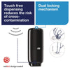 Tork® Skincare Dispenser with Intuition Sensor, 4.4 x 4.5 x 11.5, Black Foam Soap Dispensers, Automatic - Office Ready