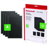 Honeywell Pre-Cut Carbon Pre-Filter, Fits Models: HPA094/HPA100/HPA101/HPA104/HPA105/HPA106/HPA3100/HPA5100/HPA5150, Box of 4 Filters Air Purifier Pre-Filters - Office Ready