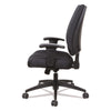 Alera® Alera® Wrigley Series High Performance Mid-Back Synchro-Tilt Task Chair, Supports 275 lb, 17.91" to 21.88" Seat Height, Black Office Chairs - Office Ready