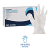 Boardwalk® Exam Vinyl Gloves, Powder/Latex-Free, 3 3/5 mil, Clear, Small, 100/Box Exam Gloves, Vinyl - Office Ready