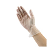 Boardwalk® Exam Vinyl Gloves, Powder/Latex-Free, 3 3/5 mil, Clear, Small, 100/Box Exam Gloves, Vinyl - Office Ready