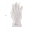 Boardwalk® General Purpose Vinyl Gloves, Powder/Latex-Free, 2.6 mil, Large, Clear, 100/Box, 10 Boxes/Carton Disposable Work Gloves, Vinyl - Office Ready