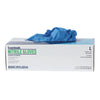 Boardwalk® Disposable General-Purpose Nitrile Gloves, Large, Blue, 5 mil, 100/Box Disposable Work Gloves, Nitrile - Office Ready