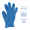 Boardwalk® Disposable General-Purpose Nitrile Gloves, X-Large, Blue, 5 mil, 100/Box Disposable Work Gloves, Nitrile - Office Ready