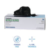 Boardwalk® Disposable General-Purpose Nitrile Gloves, Medium, Black, 4.4 mil, 100/Box Disposable Work Gloves, Nitrile - Office Ready