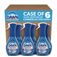 Dawn® Professional Heavy Duty Powerwash Commercial Dish Spray, 16 oz, 6 Pack: 6 Starter Kits Manual Dishwashing Detergents - Office Ready