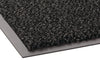 Crown Dust-Star™ Microfiber Wiper Mat, 48 x 72, Charcoal Wiper Mats - Office Ready