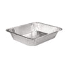 HFA® Aluminum Steam Table Pans, Half-Size Deep, 2.56" Deep, 10.38 x 12.75, 100/Carton Steam Table Food Pans - Office Ready