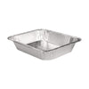 HFA® Aluminum Steam Table Pans, Half-Size Deep, 2.56" Deep, 10.38 x 12.75, 100/Carton Steam Table Food Pans - Office Ready