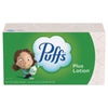 Puffs® Plus Lotion™ Facial Tissue, 2-Ply, White, 124 Sheets/Box, 24 Boxes/Carton Facial Tissues - Office Ready