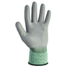 KleenGuard™ G60 Level 3 Economy Cut Resistant Gloves, X-Large, Gray/Salt and Pepper, 12 Pairs/Carton Disposable Work Gloves, Polyethylene - Office Ready