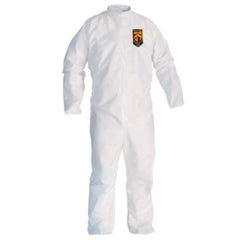 KleenGuard™ A30 Breathable Splash & Particle Protection Coveralls, 3X-Large, White, 21/Carton