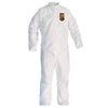 KleenGuard™ A30 Breathable Splash & Particle Protection Coveralls, 3X-Large, White, 21/Carton Coveralls - Office Ready