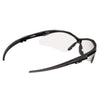 KleenGuard™ V30 Nemesis* VL Safety Glasses, Black Frame, Clear Lens, 12/Carton Wraparound Safety Glasses - Office Ready