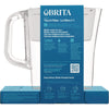 Brita® Classic Water Filter Pitcher, 40 oz, 5 Cups, Clear, 2/Carton Water Filtration System Decanters/Pitchers - Office Ready