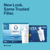 Brita® Replacement Water Filter for Pitchers, 3/Pack, 8 Packs/Carton Pitcher Water Filters - Office Ready