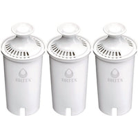 Brita® Replacement Water Filter for Pitchers, 3/Pack, 8 Packs/Carton Pitcher Water Filters - Office Ready