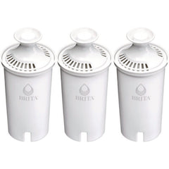 Brita® Replacement Water Filter for Pitchers, 3/Pack, 8 Packs/Carton