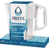 Brita® Classic Water Filter Pitcher, 40 oz, 5 Cups, Clear, 2/Carton Water Filtration System Decanters/Pitchers - Office Ready