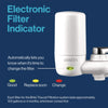 Brita® Water Faucet Mount Filtration System, Filter Change Reminder, White, 4/Carton Faucet/Tap Water Filters - Office Ready