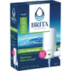 Brita® Water Faucet Mount Filtration System, Filter Change Reminder, White, 4/Carton Faucet/Tap Water Filters - Office Ready