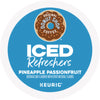 The Original Donut Shop® ICED Refreshers K-Cup® Pods, Passion Fruit, 20/Box Coffee K-Cups - Office Ready