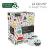 Caribou Coffee® BOU YAH K-Cup® Pods, Light Roast, 22/Box Coffee K-Cups - Office Ready