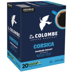 La Colombe® Coffee K-Cup® Pods, Corsica Dark Roast, 20/Box