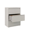 Alera® Lateral File, 3 Legal/Letter-Size File Drawers, Light Gray, 30" x 18.62" x 40.25" Lateral File Cabinets - Office Ready