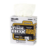 TOOLBOX® Z400 Interfold Pop-Up Wipers, 1-Ply, 8.5 x 16.5, White, 12/Carton Interfold Paper Towels - Office Ready