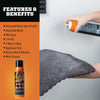 Gorilla® Contact Adhesive Ultimate, 12.2 oz Aerosol Spray, Dries Light Yellow Instant Adhesives - Office Ready