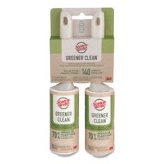 Scotch-Brite™ Greener Clean™ Lint Roller, 70 Sheets/Roll, 2/Pack