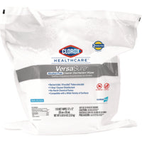 Clorox Healthcare® VersaSure Cleaner™ Disinfectant Wipes, 1-Ply, 12 x 12, Fragranced, White, 110/Pouch Cleaner/Detergent Wet Wipes - Office Ready