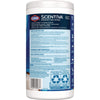 Clorox® Scentiva Bleach Free Cleaning Wipes, 1-Ply, 7.75 x 7, Pacific Breeze/Coconut, White, 75/Canister, 6 Canisters/Carton Cleaner/Detergent Wet Wipes - Office Ready