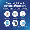 Clorox® Scentiva Bleach Free Cleaning Wipes, 1-Ply, 7.75 x 7, Pacific Breeze/Coconut, White, 75/Canister, 6 Canisters/Carton Cleaner/Detergent Wet Wipes - Office Ready