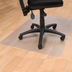 Floortex® Cleartex® Advantagemat® Phthalate Free PVC Chair Mat for Hard Floors, 36" w x 48" l, Clear