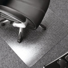 Floortex® Cleartex® Ultimat® Polycarbonate Chair Mat for Low/Medium Pile Carpets, 48 x 53, Clear