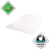 Floortex® Cleartex® Ultimat® Polycarbonate Chair Mat for Low/Medium Pile Carpets, 48 x 53, Clear Chair Mats - Office Ready