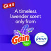 Glad® ForceFlex™ Kitchen Drawstring Trash Bags, 13 gal, Gain Lavender Scent, 24 x 27.38, White, 80 Bags/Box, 3 Boxes/Carton Tall Kitchen Trash Bags - Office Ready