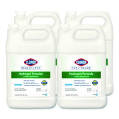 Clorox Healthcare® Hydrogen-Peroxide Cleaner/Disinfectant, 1 gal Bottle, 4/Carton