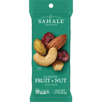 Sahale Snacks® Fruit & Nut Classic Trail Mix, 1.5 oz Bag, 18/Carton Nuts - Office Ready