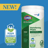 Clorox® CloroxPro® CloroxPro™ EcoClean™ Disinfecting Wipes, 1-Ply, 8 x 7, Unscented, White, 6/Carton Cleaner/Detergent Wet Wipes - Office Ready