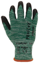 ergodyne® ProFlex 7002-ECO Recycled PU Coated Gloves, Green, X-Small, Pair