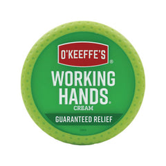 O'Keeffe's® Working Hands Cream, 3.4 oz Jar, Unscented