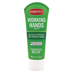 O'Keeffe's® Working Hands Cream, 3 oz Tube, Unscented