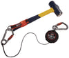 ergodyne® Squids 3706 Web Tool Tether Attachment with D-Ring Tool Tails, 5 lb Max Working Capacity, 5.5" Long, Black, 3/Pack Tool Lanyard Accessories - Office Ready