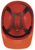ergodyne® Skullerz 8951 Vented Hard Shell Bump Cap, Short Brim, Orange Bump Caps - Office Ready