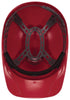 ergodyne® Skullerz 8951 Vented Hard Shell Bump Cap, Short Brim, Red Bump Caps - Office Ready