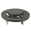 Impact® Gator Dolly, 300 lb Capacity, 18" Diameter, Black Waste Container Insert Dollies - Office Ready