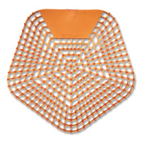 Fresh Products WCBasix Urinal Screen, Mango Mist Scent, Orange, 0.11 oz, 10/Box Urinal Screens/Blocks - Office Ready